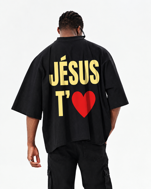 EXTRA OVERSIZED JÉSUS T’AIME