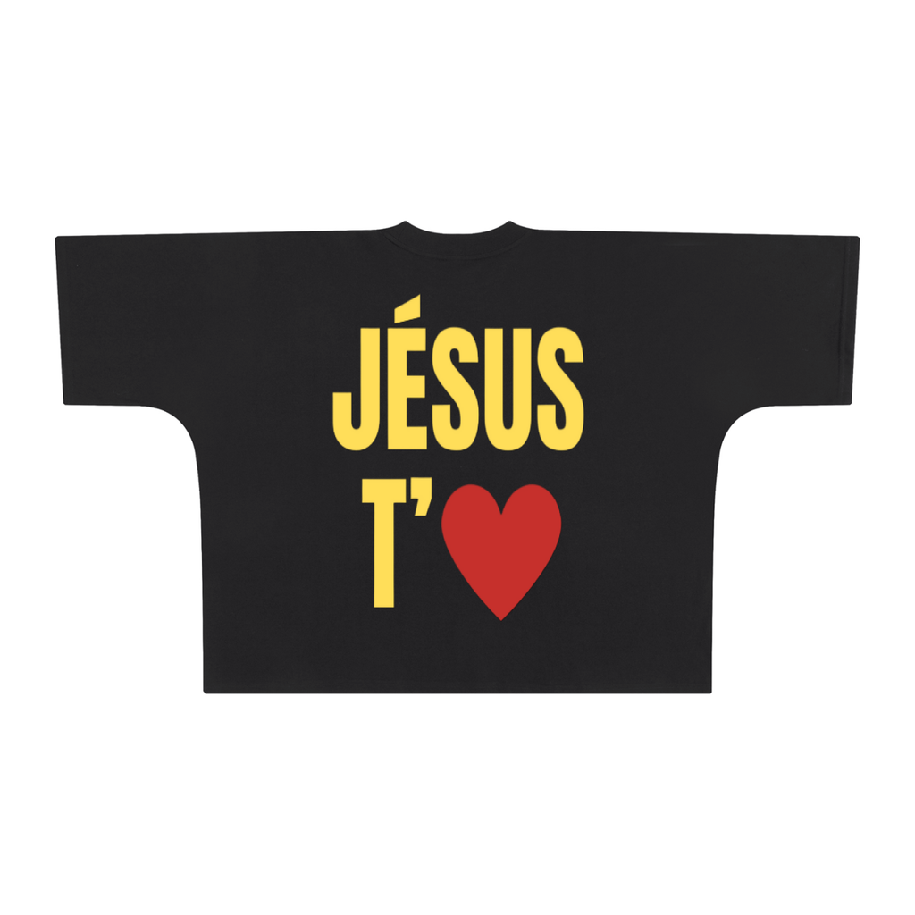 EXTRA OVERSIZED JÉSUS T’AIME