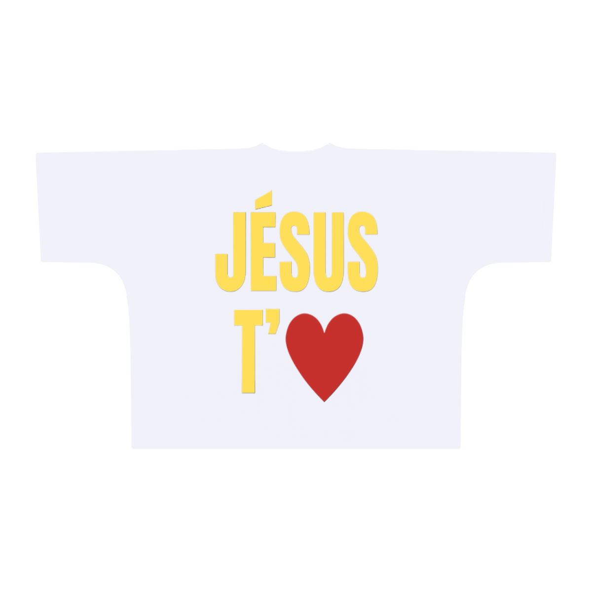 EXTRA OVERSIZED JÉSUS T’AIME