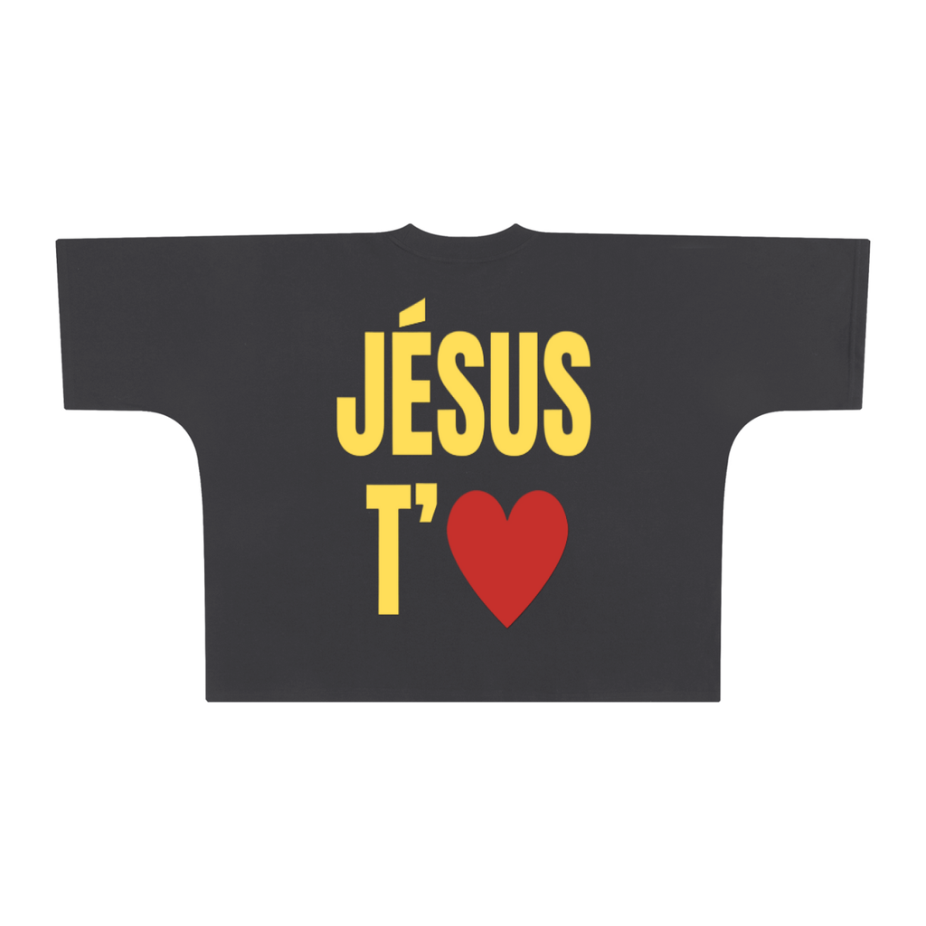 EXTRA OVERSIZED JÉSUS T’AIME