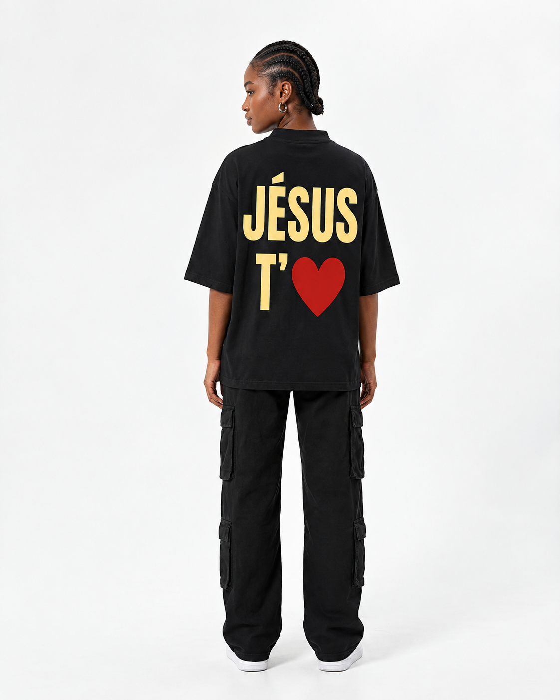 EXTRA OVERSIZED JÉSUS T’AIME