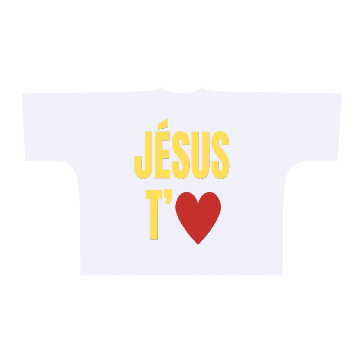 EXTRA OVERSIZED JÉSUS T’AIME