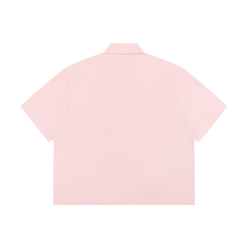 Chemise stylé rose - Manche courte